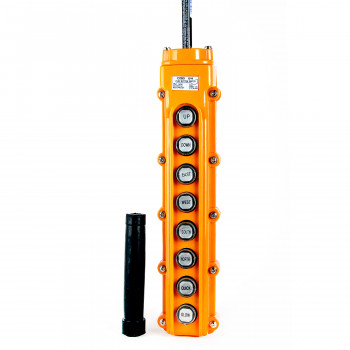 COB-64 Vinç Kumanda Butonu Tek Hız 8 Yönlü IP65 4.5A 250V