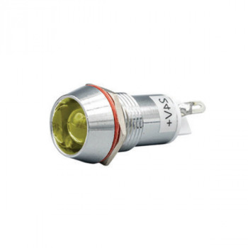 AD22C 14mm LED Metal Sinyal (GERTA)