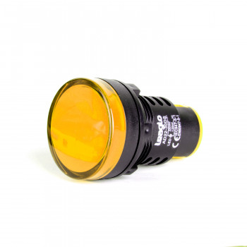 AD22-30DS--23Y 30mm Yuvarlak Gövdeli Plastik Sinyal Lambası Sarı LED Işıklı 24V AC/DC AD22-30DS--23Y 30mm Yuvarlak Gövdeli Plastik Sinyal Lambası Sarı LED Işıklı 24V AC/DC
