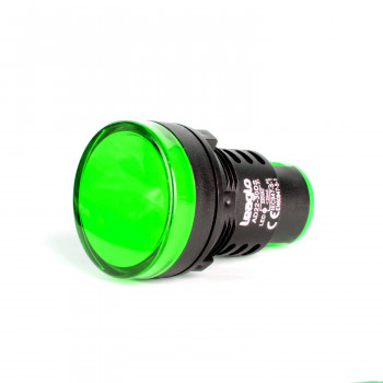 AD22-30DS--23G 30mm Yuvarlak Gövdeli Plastik Sinyal Lambası Yeşil LED Işıklı 24V AC/DC AD22-30DS--23G 30mm Yuvarlak Gövdeli Plastik Sinyal Lambası Yeşil LED Işıklı 24V AC/DC
