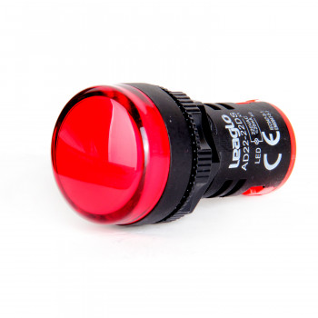 AD22-22DS--23R 22mm Yuvarlak Gövdeli Plastik Sinyal Lambası Kırmızı LED Işıklı 24V AC /DC AD22-22DS--23R 22mm Yuvarlak Gövdeli Plastik Sinyal Lambası Kırmızı LED Işıklı 24V AC /DC