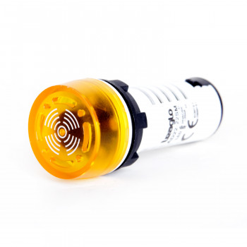AD22-22SM-22Y 22mm Sarı Işıklı Buzzer 12V AC/DC AD22-22SM-22Y 22mm Sarı Işıklı Buzzer 12V AC/DC