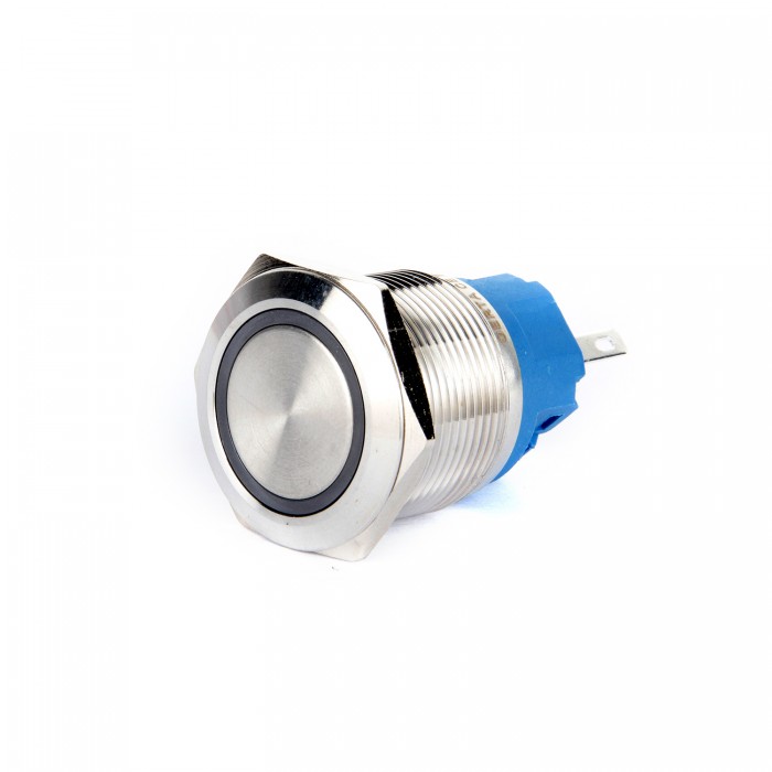 EGT22-271-GD 22mm Düz Yaylı Yeşil Işıklı Metal Buton EGT22-271-GD 22mm Düz Yaylı Yeşil Işıklı Metal Buton