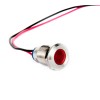 G12-130-15-RA2 12mm Metal Sinyal Lambası 15cm Kablolu 220V Kırmızı G12-130-15-RA2 12mm Metal Sinyal Lambası 15cm Kablolu 220V Kırmızı