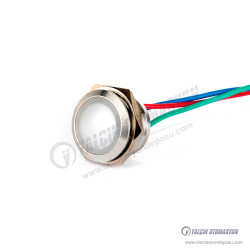 G16-170LT-RGBD (+) 16mm Metal Sinyal Lambası 15cm Kablolu 6-24V 3 Renk Anot G16-170LT-RGBD (+) 16mm Metal Sinyal Lambası 15cm Kablolu 6-24V 3 Renk Anot