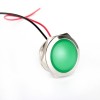 G22-170LT-GD 22mm Metal Sinyal Lambası 15cm Kablolu 6-24V Yeşil G22-170LT-GD 22mm Metal Sinyal Lambası 15cm Kablolu 6-24V Yeşil