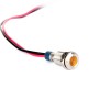 G8-130-15-YA2 8mm Metal Sinyal Lambası 15cm Kablolu 220V Sarı G8-130-15-YA2 8mm Metal Sinyal Lambası 15cm Kablolu 220V Sarı