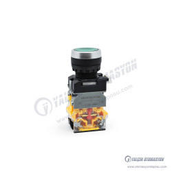 GR22-2711-G2 Yeşil Led Işıklı 220V Yaylı Buton 1NO-1NC Kontaklı (LA38 Serisi) GR22-2711-G2 Yeşil Led Işıklı 220V Yaylı Buton 1NO-1NC Kontaklı (LA38 Serisi)