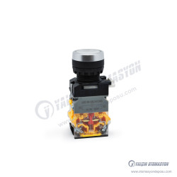 GR22-2711-WD Beyaz Led Işıklı 24V Yaylı Buton 1NO-1NC Kontaklı (LA38 Serisi) GR22-2711-WD Beyaz Led Işıklı 24V Yaylı Buton 1NO-1NC Kontaklı (LA38 Serisi)