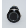 J19-372-AK-WD 19mm Metal Beyaz LED Işıklı Kalıcı Buton 