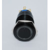 J19-372-AK-WD 19mm Metal Beyaz LED Işıklı Kalıcı Buton 