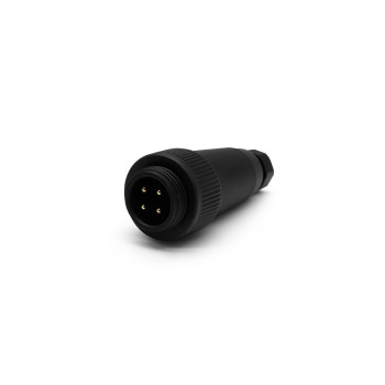 RD24M-4A 4 Pinli Kablo Tipi (Seyyar) Erkek Konnektör