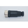 SL012-M05S  M12 Düz 5 Pinli Erkek Konnektör