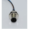 SL012-M04MT-20  4 Pin Panel Tip Kablolu Erkek Konnektör