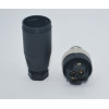 SL012-M04S  M12 Düz 4 Pinli Erkek Konnektör