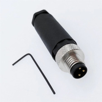 SL08-M03S  M8 3 Pin Düz Erkek Konnektör