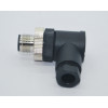 SL12-M05D  M12 90° 5 Pinli Erkek Konnektör