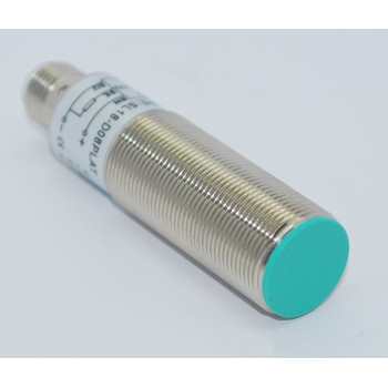 SL18-D08PLAT 18mm Düz Kafa 8mm Algılama PNP NO (M12 KONNEKTÖRLÜ)