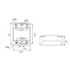 SLA-48D100 Tek Fazlı Monofaze 100Amper SSR DC-AC 