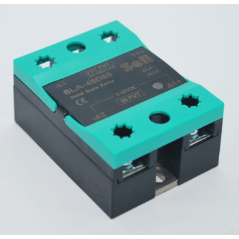SLA-48D80 Tek Fazlı Monofaze 80Amper SSR DC-AC 