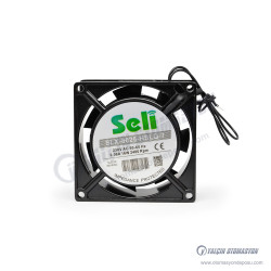 SLFG-8025HA2SL 80x80x25mm 220VAC Aksiyel fan 