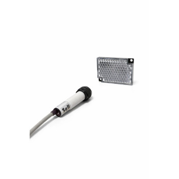SLP12-DR100PLC 100cm Reflektörden Yansılamlı Fotosel , M12 PNP NO+NC 