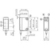 SLQ-R61  10.8x20x31mm Kubik 4metre Reflektörlü NPN NO+NC
