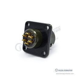 3112-10-6P Shell Model 6 Pin Erkek Makine Tipi Askeri Konnektör 3112-10-6P Shell Model 6 Pin Erkek Makine Tipi Askeri Konnektör