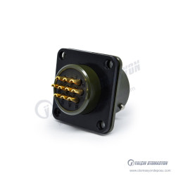 3112-12-10P Shell Model 10 Pin Erkek Makine Tipi Askeri Konnektör 3112-12-10P Shell Model 10 Pin Erkek Makine Tipi Askeri Konnektör