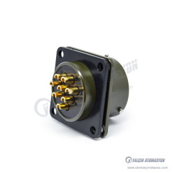 3112-16-8P Shell Model 8 Pin Erkek Makine Tipi Askeri Konnektör 3112-16-8P Shell Model 8 Pin Erkek Makine Tipi Askeri Konnektör