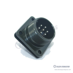 3102-16-1P Makine Tipi 7Pin Erkek Askeri Konnektör 3102-16-1P Makine Tipi 7Pin Erkek Askeri Konnektör