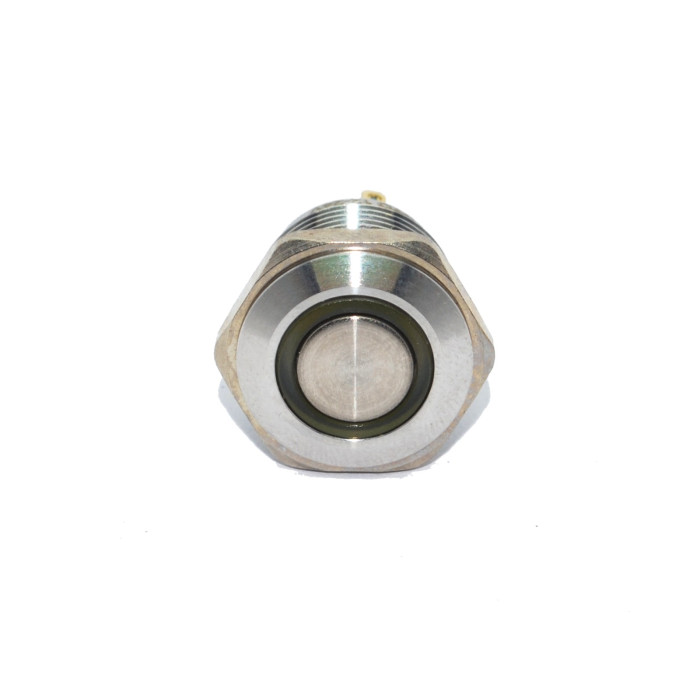 EG16-271-YD 16mm Sarı Işıklı Kısa Gövde Yaylı Metal Buton EG16-271-YD 16mm Sarı Işıklı Kısa Gövde Yaylı Metal Buton