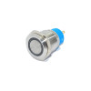 EG16-371-RD 16mm Kırmızı Işıklı Kısa Gövde Kalıcı (Anahtarlı) Metal Buton