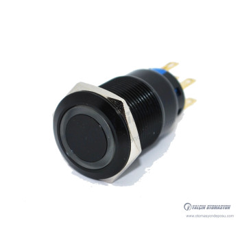 J19-272-AK-WD 19mm Metal Beyaz LED Işıklı Yaylı Buton J19-272-AK-WD 19mm Metal Beyaz LED Işıklı Yaylı Buton