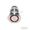 J19-272-RD 19mm Metal Kırmızı LED Işıklı Yaylı Buton – ürün görseli 5