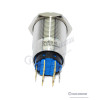 J19-272-RD 19mm Metal Kırmızı LED Işıklı Yaylı Buton – ürün görseli 2
