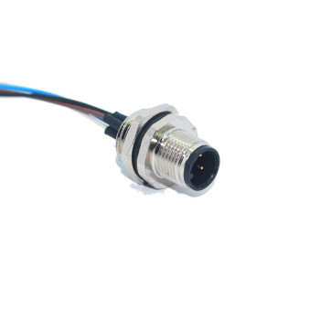 SL012-M04MT-20  4 Pin Panel Tip Kablolu Erkek Konnektör
