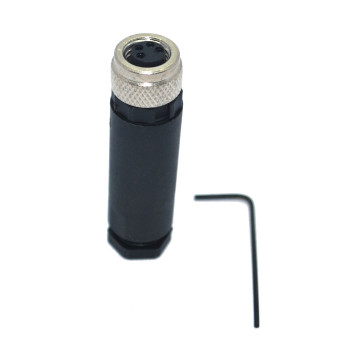 SL08-F04S  M8 4 Pin Düz Dişi Konnektör