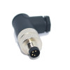 SL08-M04D M8 4 Pin 90° Erkek Konnektör SL08-M04D M8 4 Pin 90° Erkek Konnektör