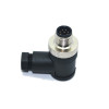 SL12-M08D M12 90° 8 Pinli Erkek Konnektör