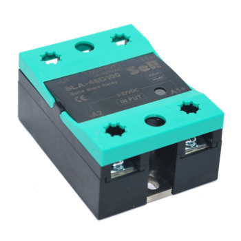 SLA-48D100 Tek Fazlı Monofaze 100Amper SSR DC-AC SLA-48D100 Tek Fazlı Monofaze 100Amper SSR DC-AC