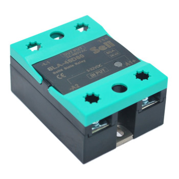 SLA-48D80 Tek Fazlı Monofaze 80Amper SSR DC-AC SLA-48D80 Tek Fazlı Monofaze 80Amper SSR DC-AC