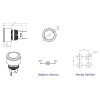 K16-G-170-RA2 16-22mm Yuvarlak Gövde Sinyal Lambası Kırmızı Işıklı 220V teknik çizim ve ölçüleri K16-G-170-RA2 16-22mm Yuvarlak Gövde Sinyal Lambası Kırmızı Işıklı 220V teknik çizim ve ölçüleri