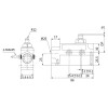 CZ-6001 Düz Başlıklı Pimli Limit Switch 1NO+1NC teknik çizim ve ölçüleri CZ-6001 Düz Başlıklı Pimli Limit Switch 1NO+1NC teknik çizim ve ölçüleri
