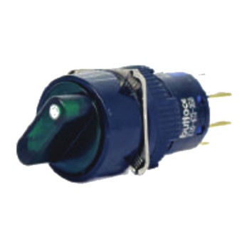 K16-572-3-GD 16mm 1-0-2 Led Işıklı Plastik Mandal Buton IP65