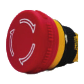 K16-8102-NAL 16mm Plastik Acil Stop Buton IP65