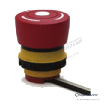 E22 Serisi Mantar Emniyet Butonlar (Ø22mm.) Kablo Bağlantılı
