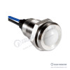 J12-170QL-WA2 12mm Metal Sinyal Lambası 15cm Kablolu 220V AC Beyaz – ürün görseli 3