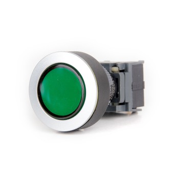 22M16-170-GD 16-22mm Yuvarlak Gövde Sinyal Lambası Yeşil Işıklı 24V 22M16-170-GD 16-22mm Yuvarlak Gövde Sinyal Lambası Yeşil Işıklı 24V