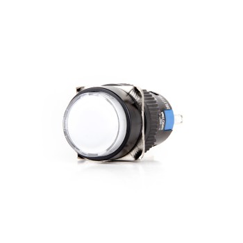 K16-271-WA2 16mm Yuvarlak Gövde Beyaz Işıklı Yaylı Buton 220V K16-271-WA2 16mm Yuvarlak Gövde Beyaz Işıklı Yaylı Buton 220V